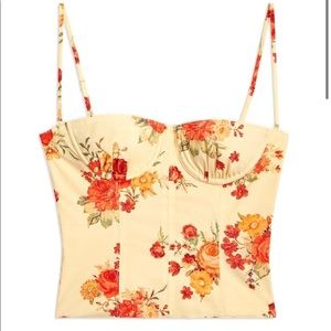 DANIELLE BERNSTEIN Under Wire Corset Top